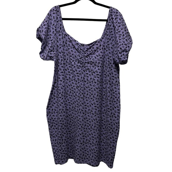 3X Torrid Betsey Johnson Mini Foxy Ruched Dress - Picture 5 of 10